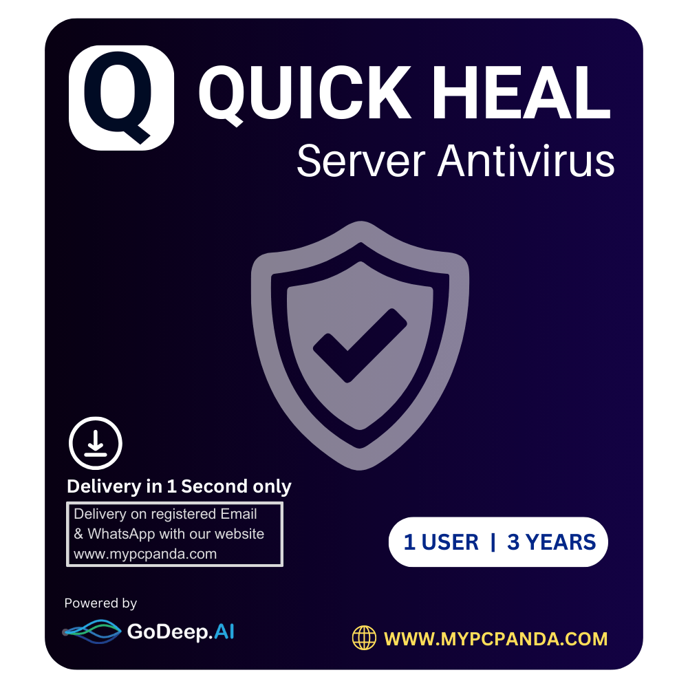 1707914208.Quick Heal Server Antivirus 1 User 1 Years Key-my pc panda